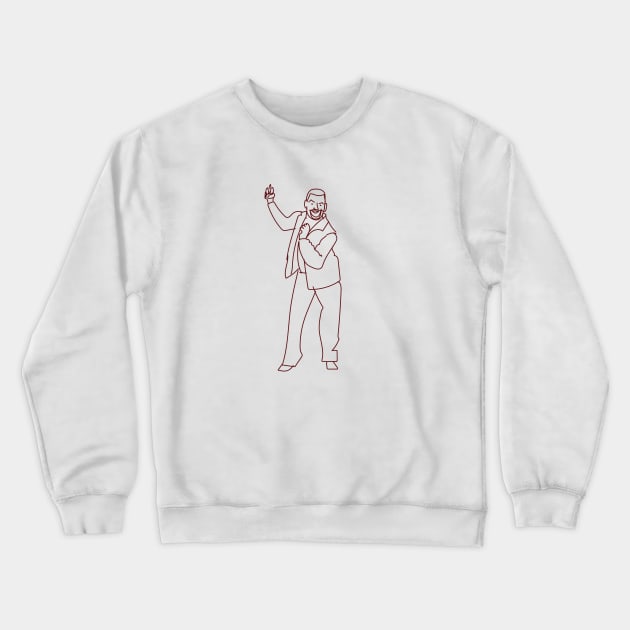 Carlton Dance Meme Crewneck Sweatshirt by Meme Gifts